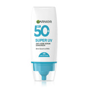 Garnier Super UV Anti-Acne Serum Sunscreen SPF50+ PA+[9389955550003]++ 30ml