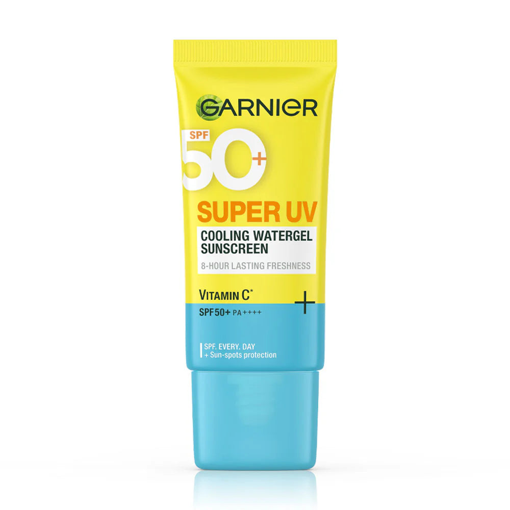 Garnier Super UV Cooling Watergel Sunscreen Vitamin C+ SPF50+ PA+++ 30ml [9389955550003]++