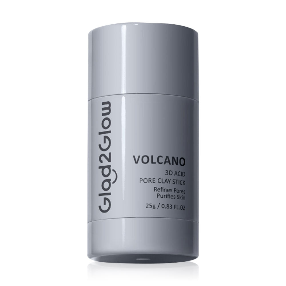 Glad2Glow Clay Mask Stick - 3D Acid for Oily, Acne-Prone Skin