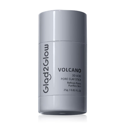 Glad2Glow Clay Mask Stick - 3D Acid for Oily, Acne-Prone Skin - Beauty Buddy