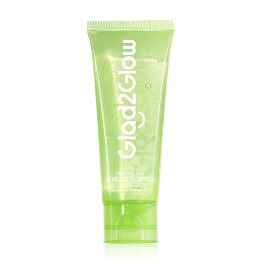 Glad2Glow Gel Cleanser - Centella & Salicylic Acid for Acne-Prone Skin - Beauty Buddy