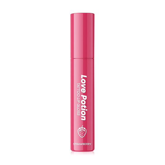 Love Potion Tattoo Lip Gloss - Strawberry Tint - Beauty Buddy