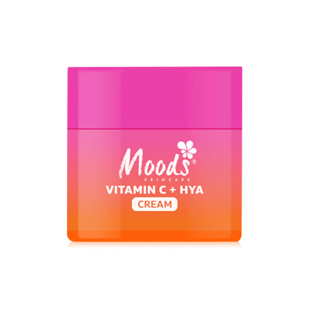 Moods Skin Care Vitamin C+ Hya Brightening And Hydrating Cream 20g