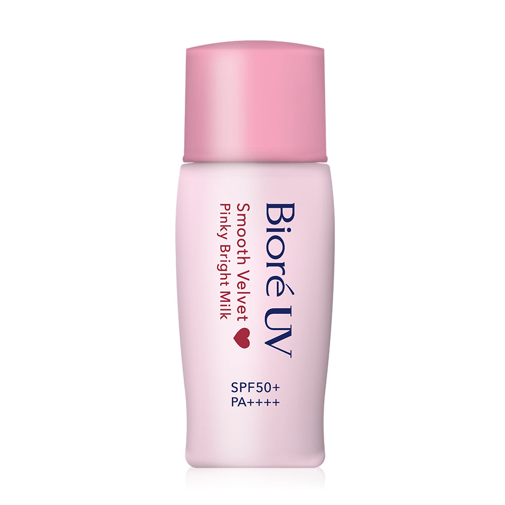 Biore Sunscreen Lotion - UV Smooth Velvet Pinky Bright SPF50+ - Beauty Buddy