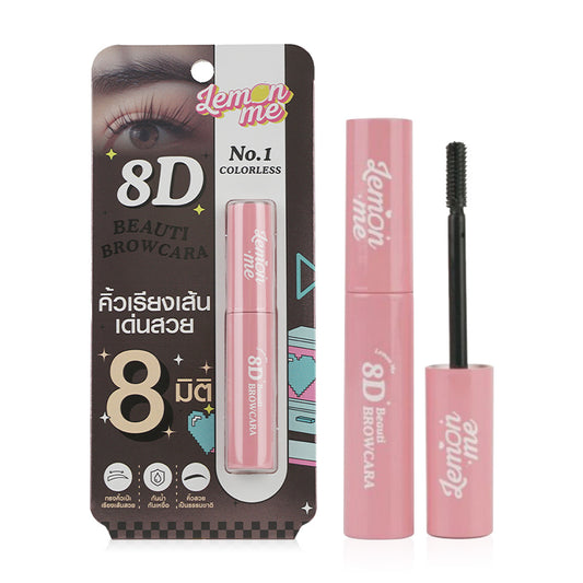Lemon Me Eyebrow Mascara - 8D Beauti Brow #01 Colorless - Beauty Buddy