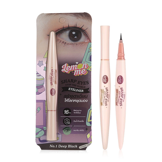 Lemon Me Eyeliner - Deep Black Waterproof Formula - Beauty Buddy
