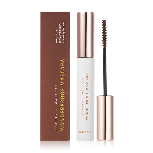 BOM Mascara - Wonderproof Long & Curl #02 Super Brown - Beauty Buddy