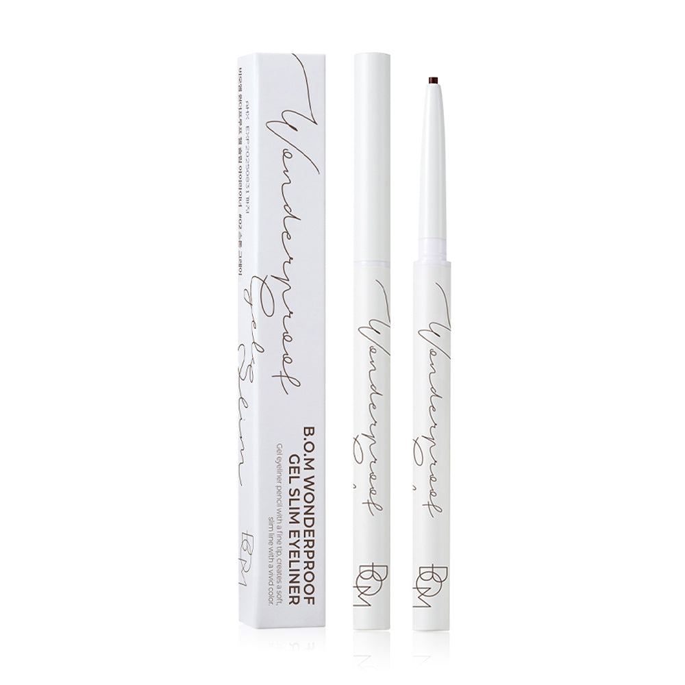 BOM Gel Eyeliner - Wonderproof Classic Brown 0.1g