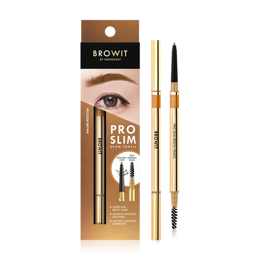 Browit Slim Brow Pencil - Golden Brown 0.06g - Beauty Buddy