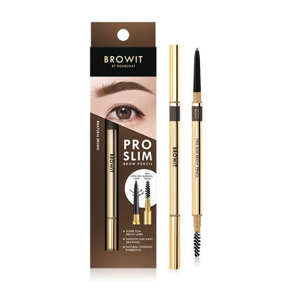 Browit Slim Brow Pencil - Natural Brown 0.06g - Beauty Buddy