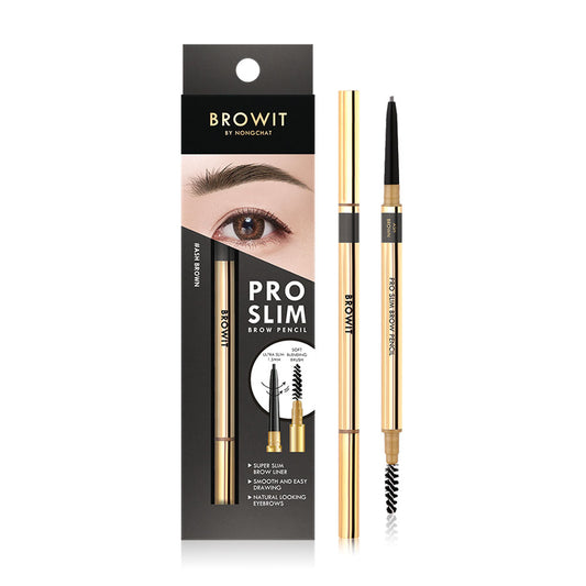 Browit Slim Brow Pencil - Ash Brown 0.06g - Beauty Buddy