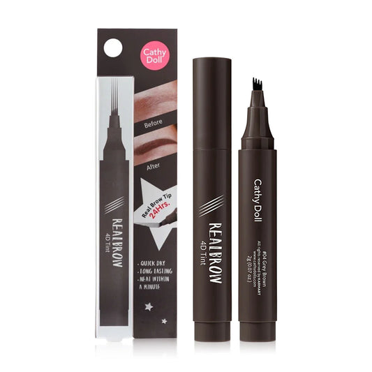 Cathy Doll Eyebrow Tint - 4D Gray Brown Formula - Beauty Buddy