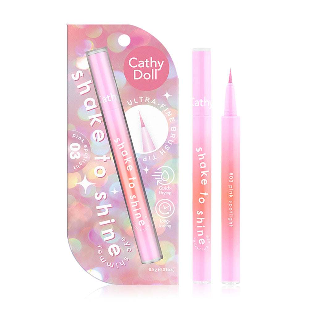 Cathy Doll Eye Shimmer - Shake To Shine #03 Pink Spotlight - Beauty Buddy