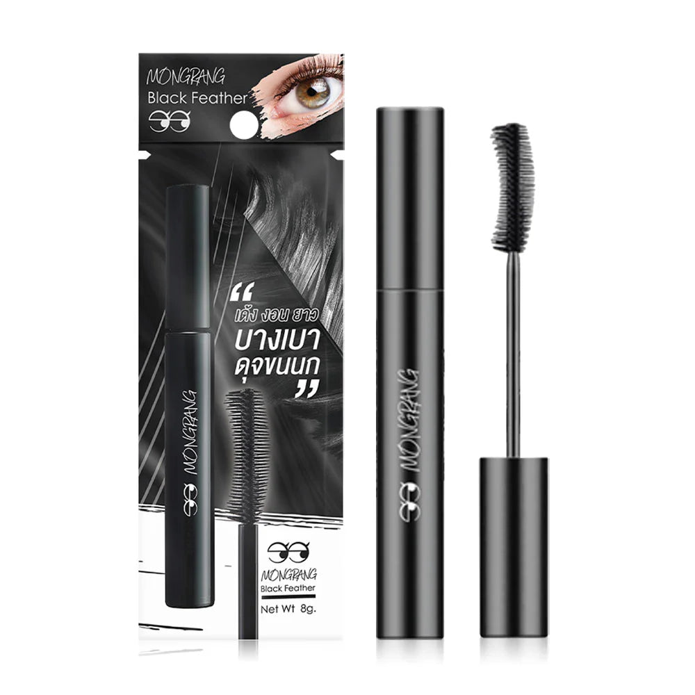Mongrang Black Feather Waterproof Mascara 8g