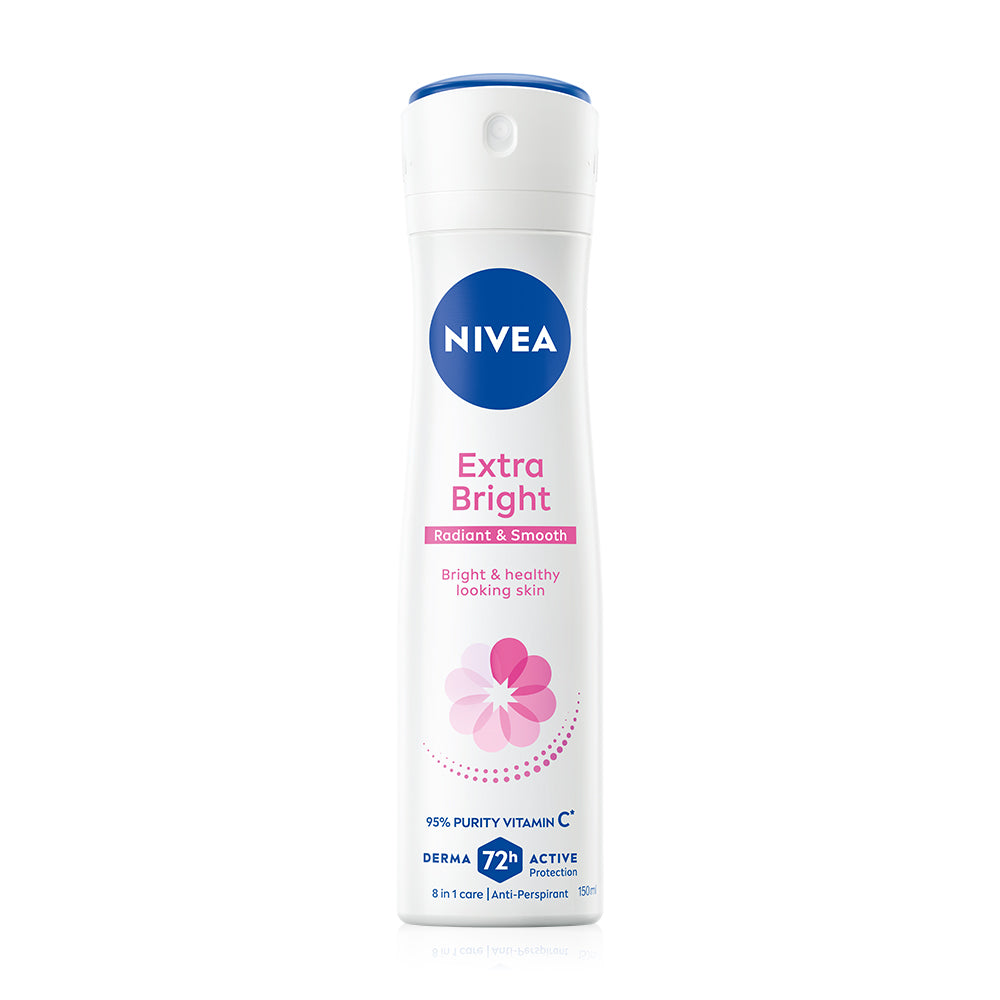 Nivea Deodorant Spray - Extra Bright Radiant Formula - Beauty Buddy