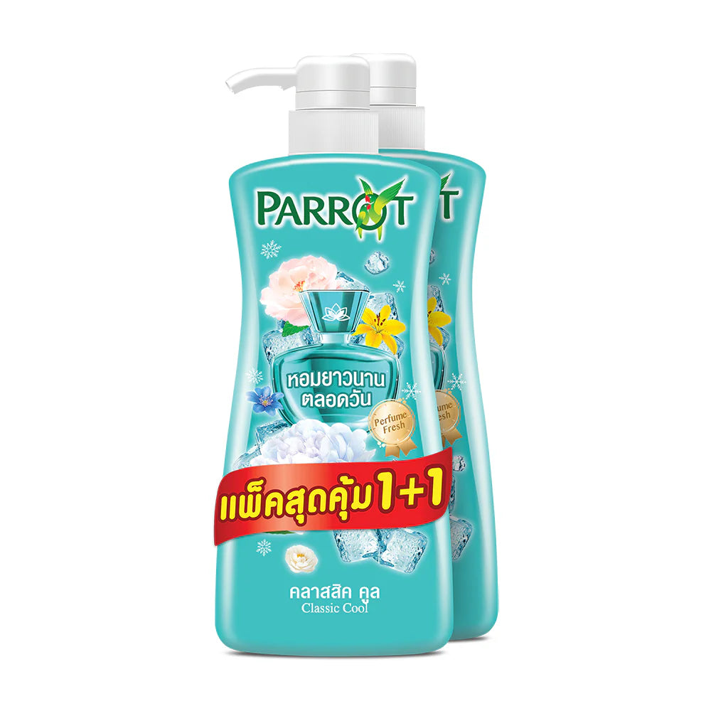 Parrot Botanicals Shower Cream Classic Cool 450ml x 2pcs