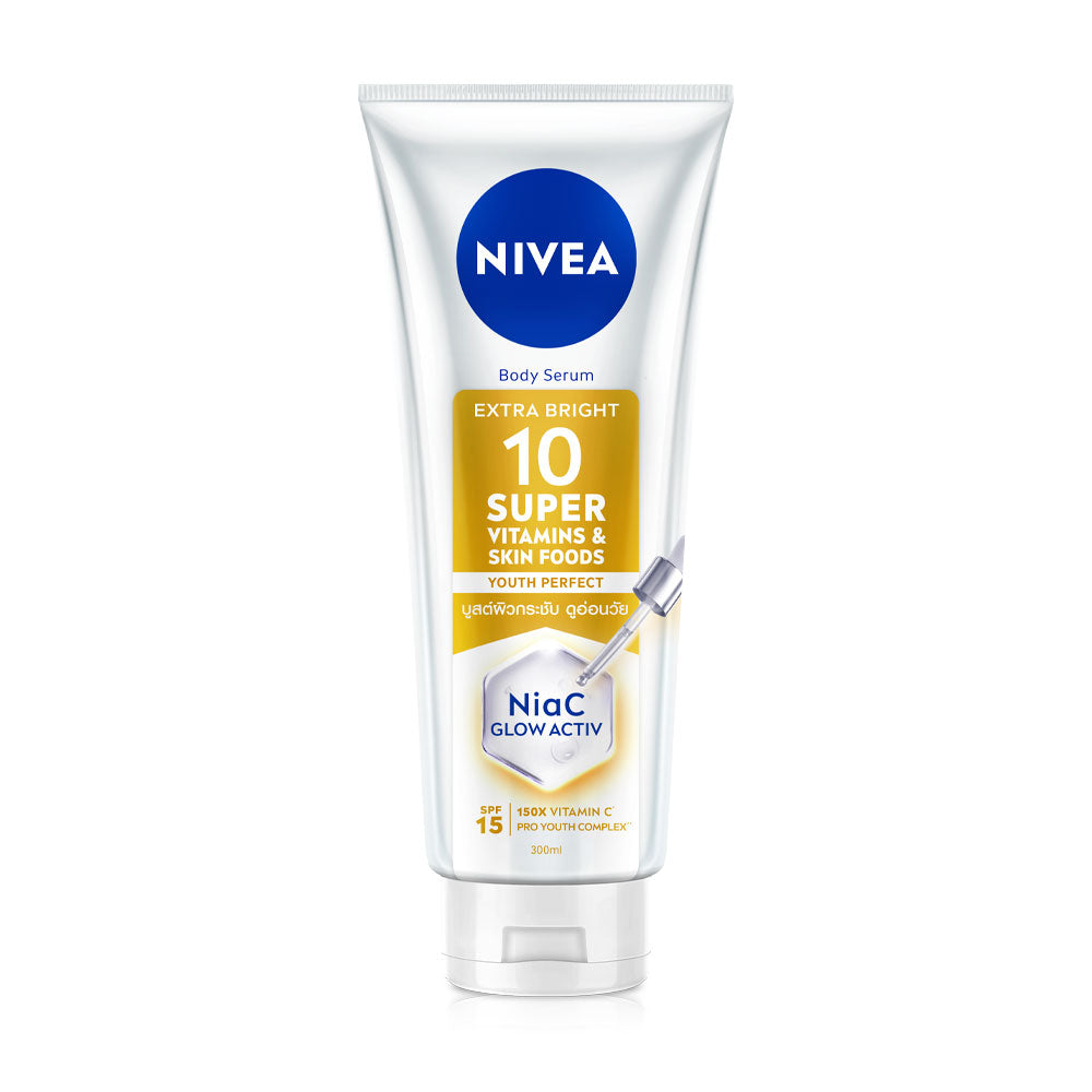 NIVEA Body Serum - Extra Bright 10 Super Vitamin Formula - Beauty Buddy