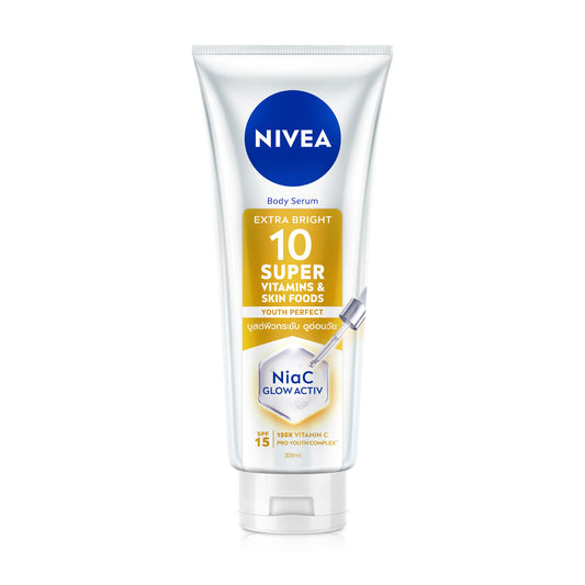 NIVEA Body Serum - Extra Bright 10 Super Vitamin Formula - Beauty Buddy
