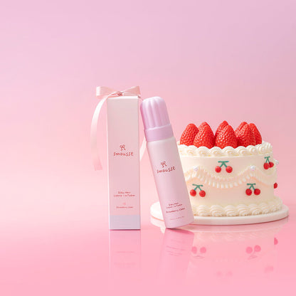 SMOUSSE Silky Hair Leave-In Foam Strawberry Cake 100ml