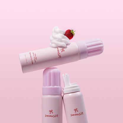 SMOUSSE Silky Hair Leave-In Foam Strawberry Cake 100ml