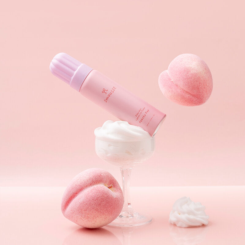 SMOUSSE Silky Hair Leave-In Foam Peachy Pop 100ml