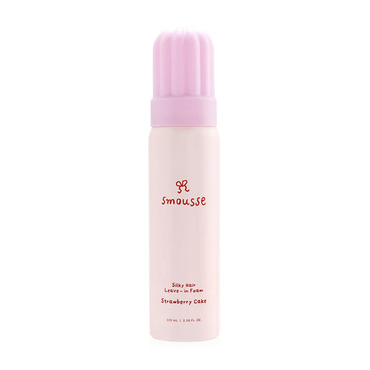 SMOUSSE Silky Hair Leave-In Foam Strawberry Cake 100ml