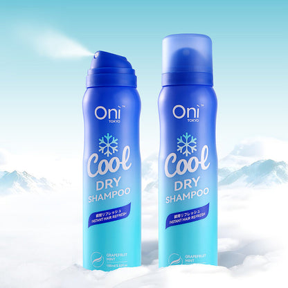 Oni Cool Dry Shampoo 100ml Grapefruit Mint Scent