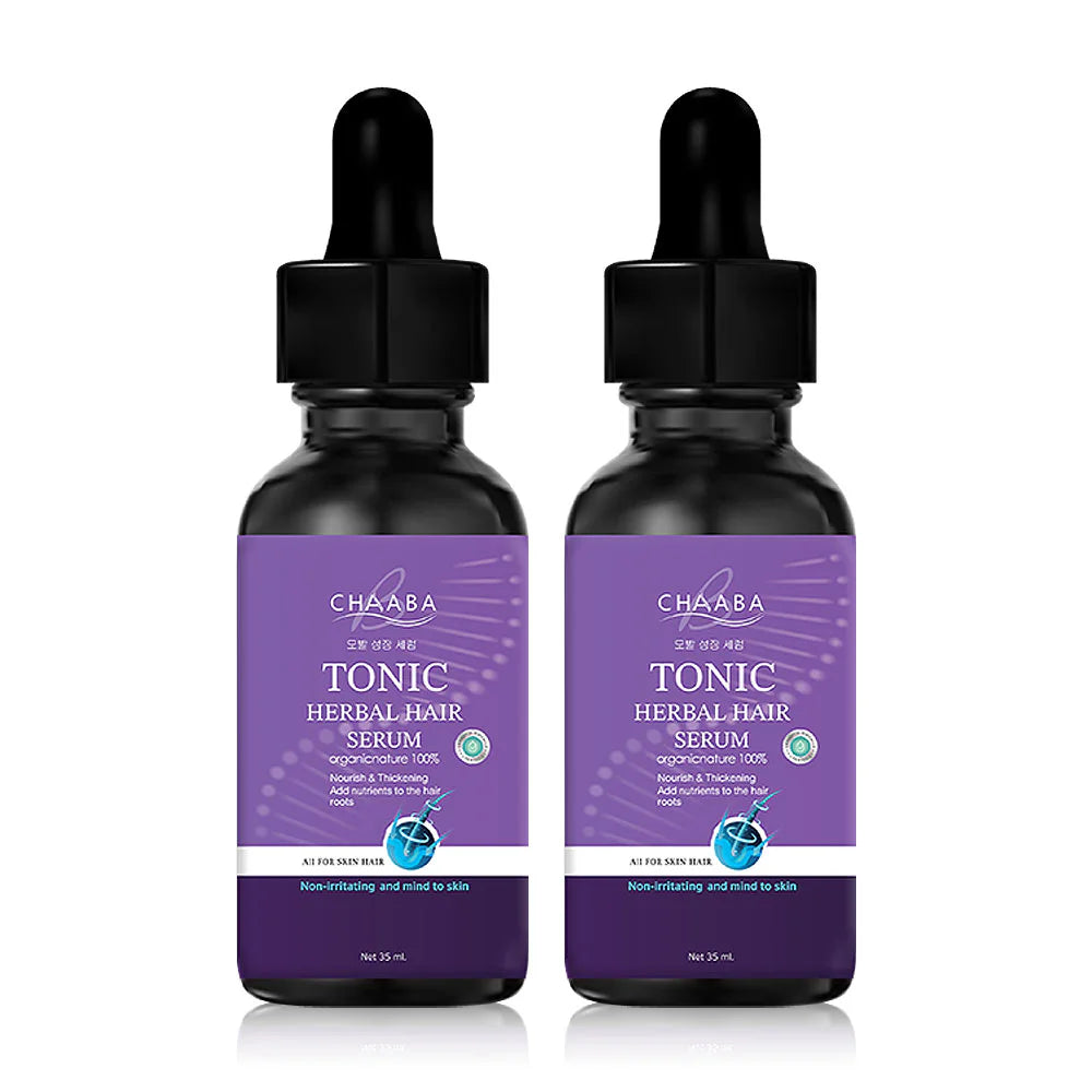 CHABA Tonic Herbal Hair Serum 35ml x 2pcs