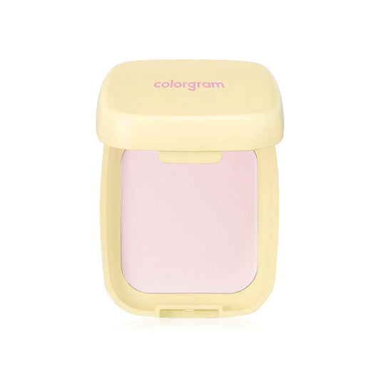 Colorgram Sebum Retouching Blur Pact 6.5g Translucent Pink Powder
