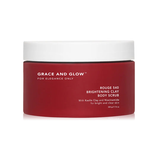 Grace And Glow Rouge 540 Brightening Clay Body Scrub 220g