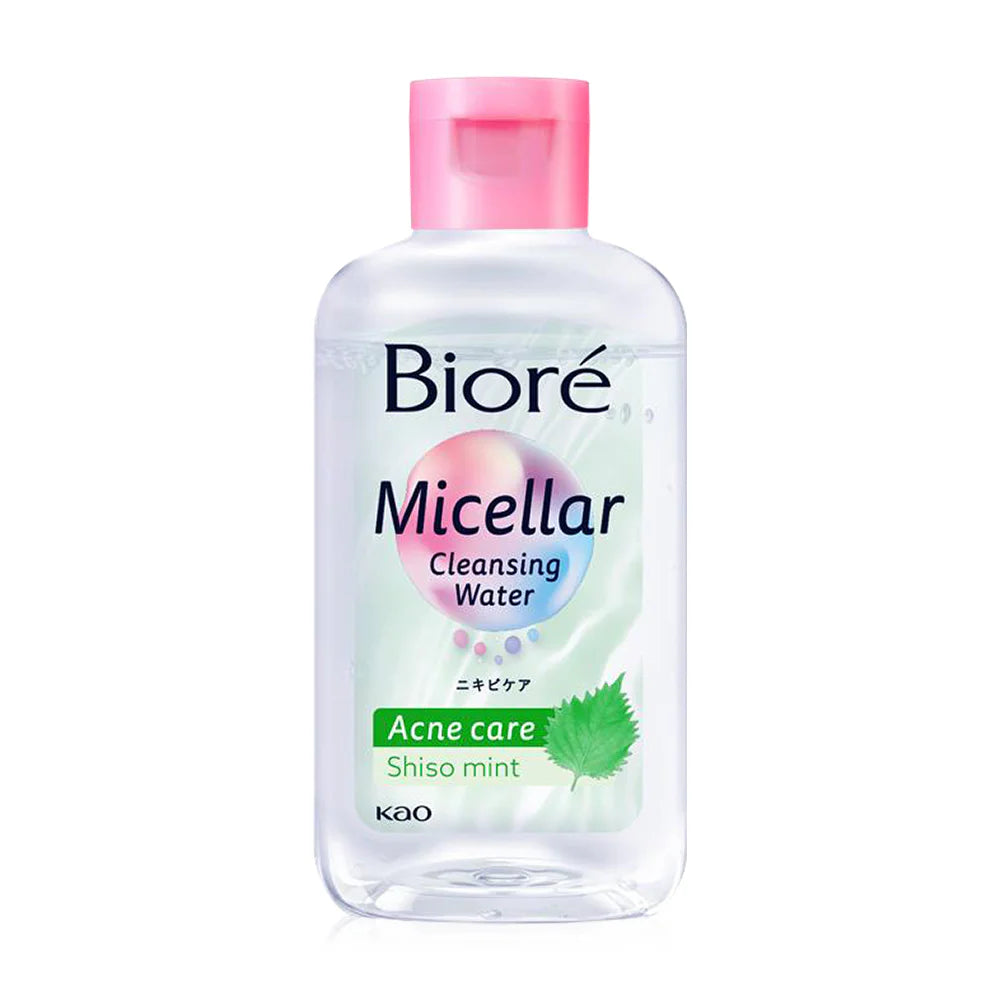 Biore Micellar Cleansing Water - Acne Care with Shiso Mint - Beauty Buddy
