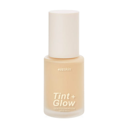 4U2 Tinted Foundation - Skin Tint + Glow Dew, SPF30, Nude - Beauty Buddy