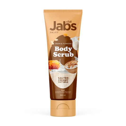 Jabs Body Scrub Salted Creamy Oat Milk 300ml