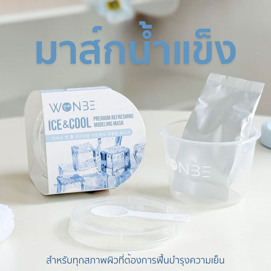 WONBE Ice & Cool Premium Refreshing Modeling Mask 24g