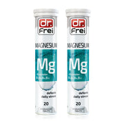 Dr.Frei Magnesium + Vitamin B1 B2 B6 And B12 Effervescent Tablets 20 Tablets x 2pcs