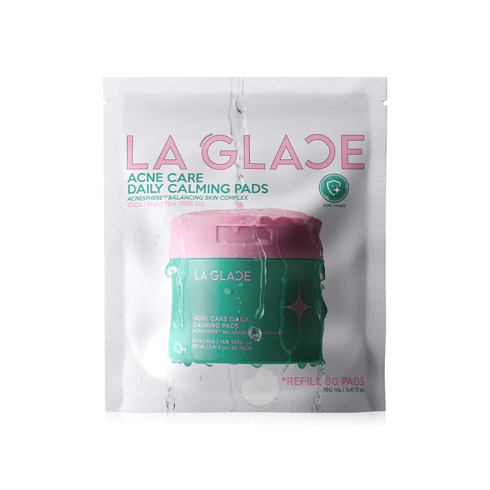LA GLACE Acne Care - Daily Calming Pads with Acnesphere Complex