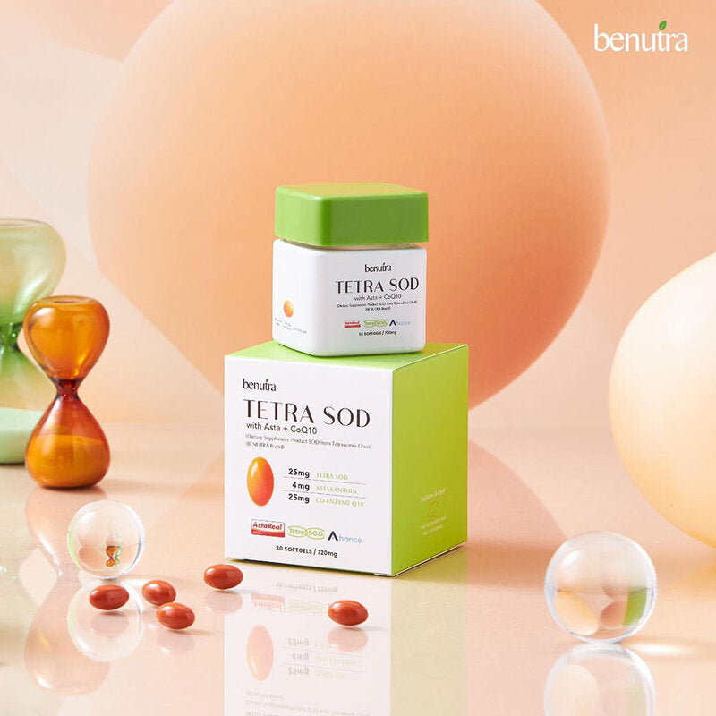 benutra Tetra SOD With Asta + CoQ10 30 Softgels