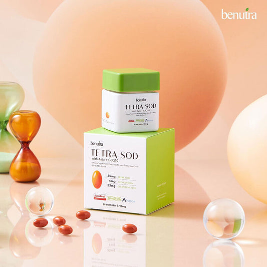 benutra Tetra SOD With Asta + CoQ10 30 Softgels