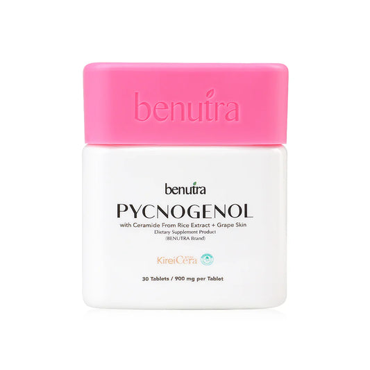 benutra Pycnogenol with Ceramide From Rice Extract + Grape Skin 30 Tablets