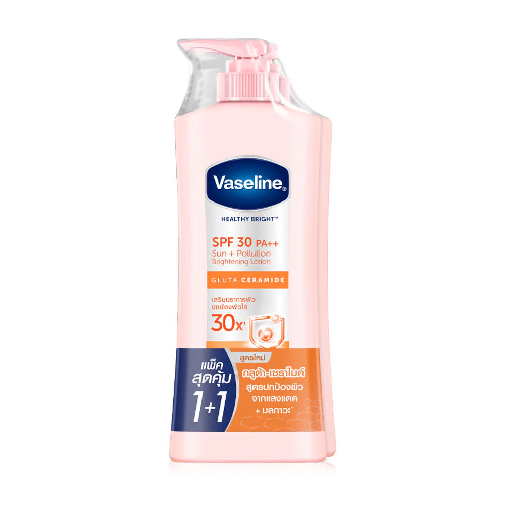 Vaseline Healthy Bright SPF30 PA++ Body Lotion 300ml x 2pcs