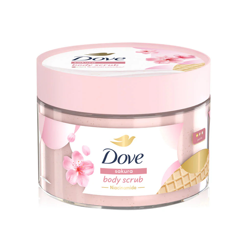 Dove Sakura Body Scrub 280g