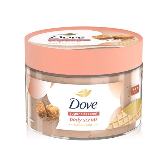 Dove Sugar Coconut Body Scrub 280g