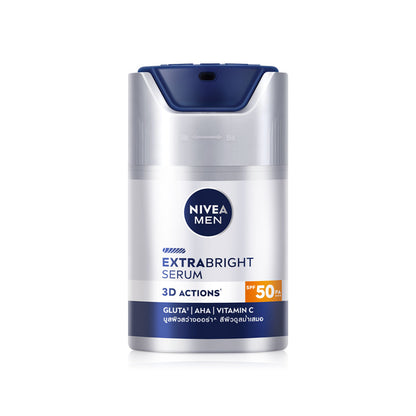 NIVEA Men Serum - Extra Brightening with SPF50 PA+++ - Beauty Buddy