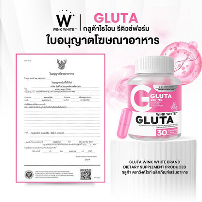 WinkWhite Gluta 30 Capsules