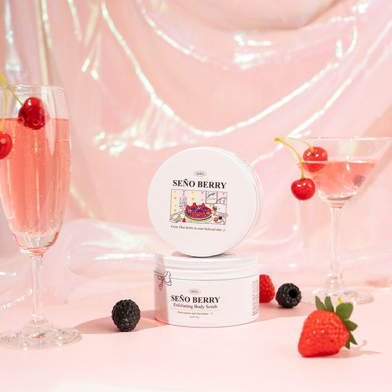 Seno Berry Exfoliating Body Scrub 250g