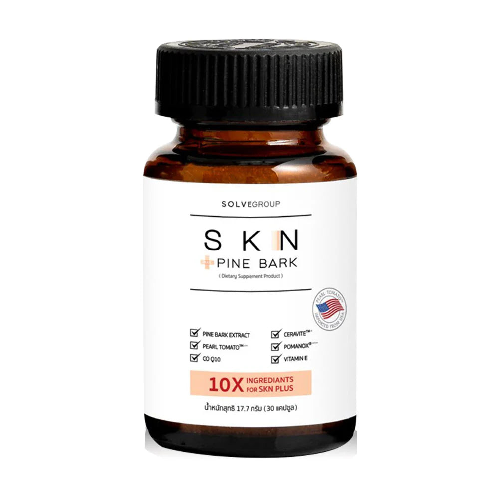 Solve Hair SKN Plus Pine Bark 30 Capsules