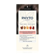 PHYTO Permanent Color Set #4 Brown Hair dye