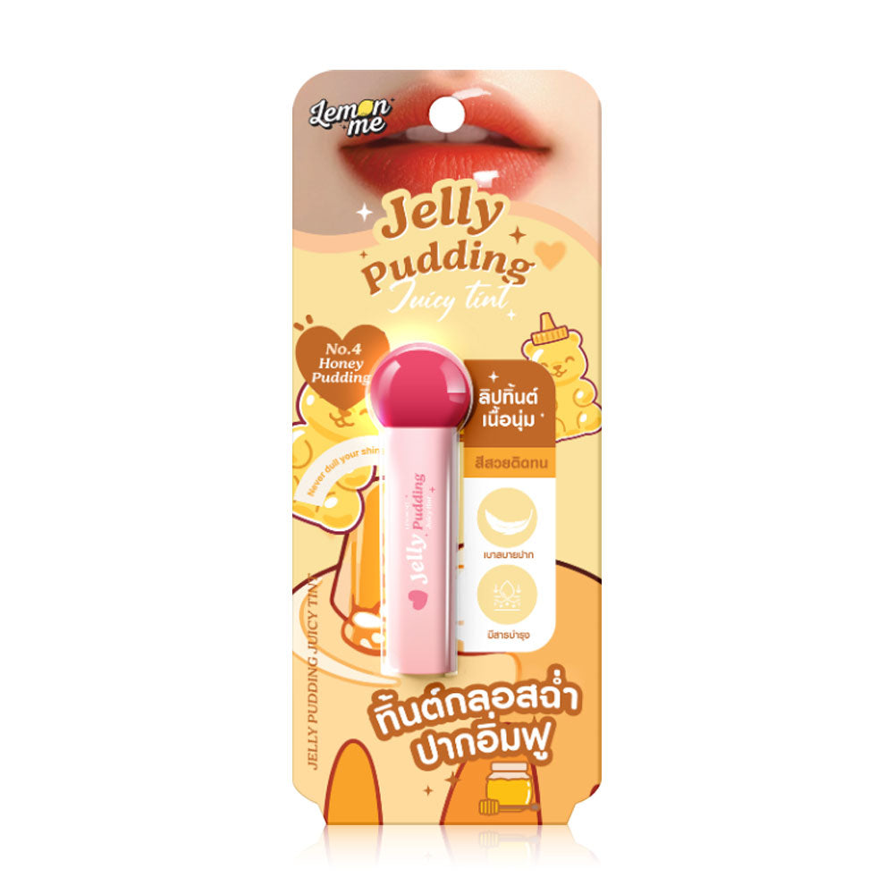 Lemon Me Lip Tint - Juicy Honey Pudding Formula - Beauty Buddy