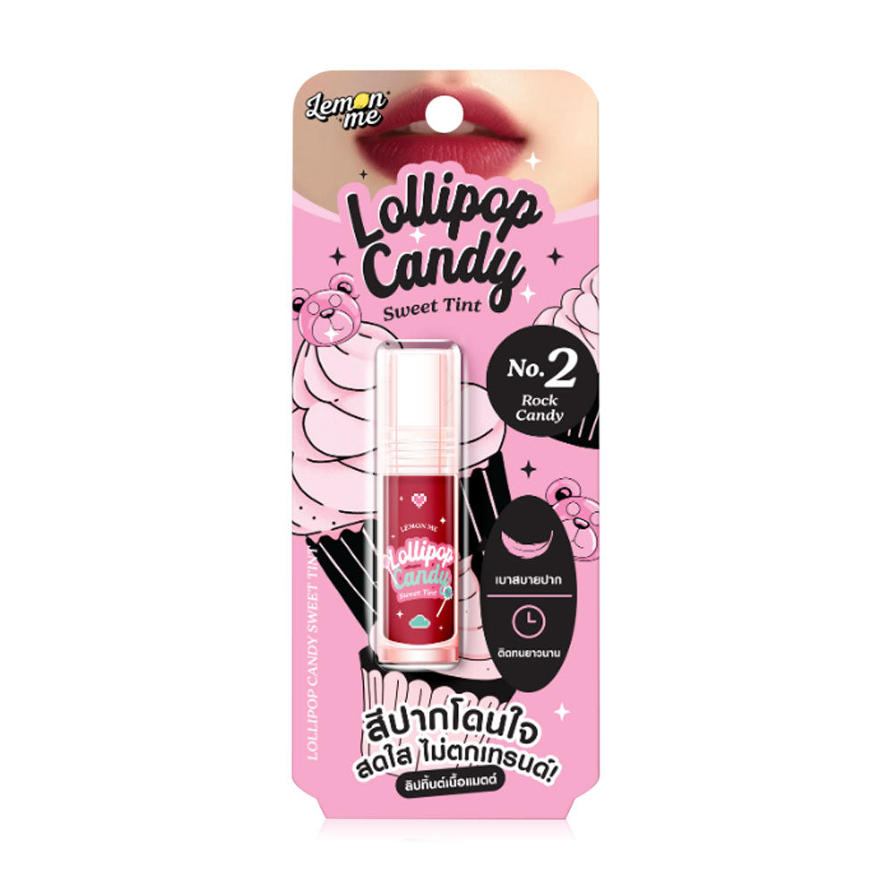 Lemon Me Lip Tint - Matte Rock Candy with Vitamin E - Beauty Buddy
