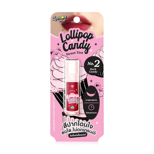 Lemon Me Lip Tint - Matte Rock Candy with Vitamin E - Beauty Buddy